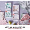 Folkulture Kitchen Towels or Dish Towels, Set of 3 (20" x 26") Cotton Tea Towels, Hand Towel or Dishcloth for Home Décor (Abstract Faces) - 2 of 4