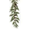 Pine Branch Garland with Pinecone Accents – 6ft Holiday Decorative Greenery by Melrose - 2 of 3