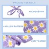Unique Bargains Women's Crochet Bandanas Hair Scarf 2 Pcs - 4 of 4