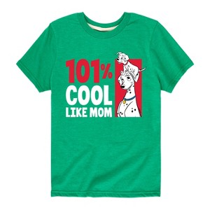 Boys' - 101 Dalmatians - 101 Percent Cool Like Mom Short Sleeve Graphic T-Shirt - 1 of 4