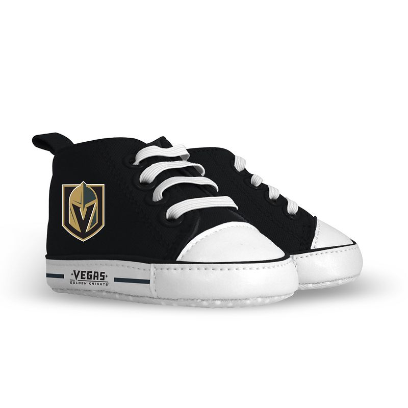 Baby Fanatic Pre-Walkers High-Top Unisex Baby Shoes -  NHL Las Vegas Golden Knights, 1 of 6