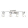 Savoy House Calhoun 4 - Light Vanity in  Satin Nickel - 4 of 4