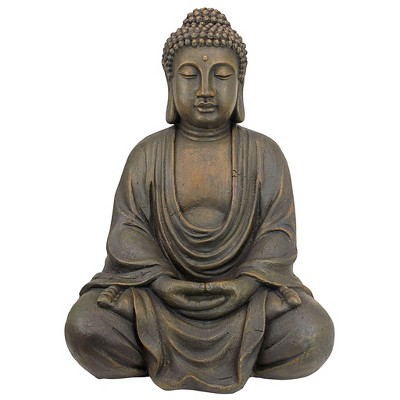 Design Toscano Meditative Buddha Of The Grand Temple - Medium, Beige