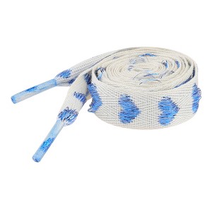 INSPIRE CHIC Polyester Fashion Shoelaces Available with 7 lengths to choose from, 60/80/100/120/140/160/180cm 2 Pairs - 1 of 4
