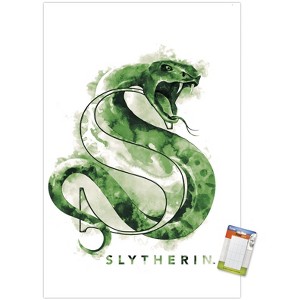 Trends International Harry Potter Slytherin House Logo Unframed Wall Poster Prints - 1 of 4