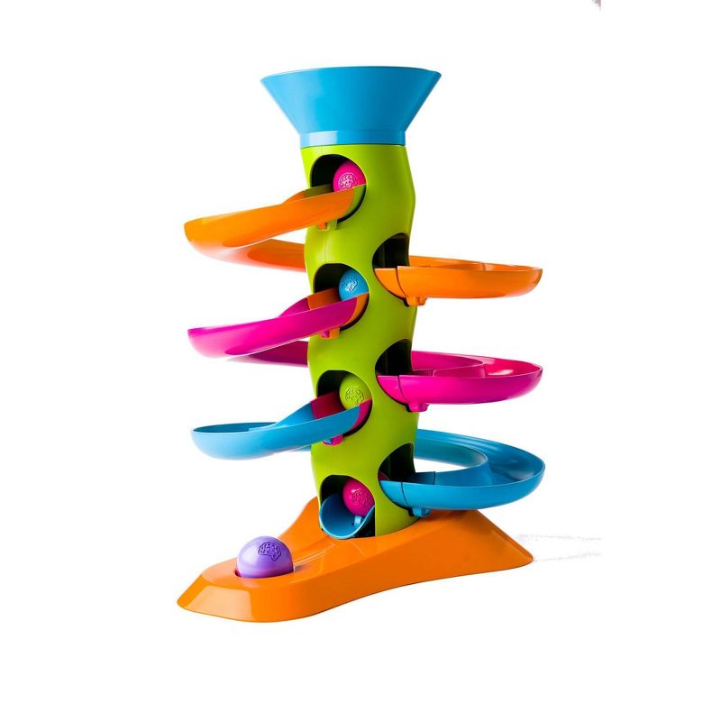 Fat Brain Toys RollAgain Tower Ball Toy, 3 of 8