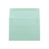 JAM Paper A7 Invitation Envelopes 5.25 x 7.25 Aqua Blue 1523985 - 2 of 2