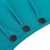 Clearlove Maternity Tunic Tops Maternity Shirt Side Button and Ruched Maternity Tunic Tops Maternity Short Sleeve T-Shirts - 4 of 4