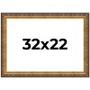 PosterPalooza | Museum Gold Picture Frame - UV Acrylic, Backing Board, Hanging Hardware Included - 2 of 4