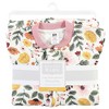 Hudson Baby Infant Girl Premium Quilted Long Sleeve Sleeping Bag and Wearable Blanket, Fall Botanical - 2 of 2