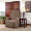 Stretch Pique Lift Recliner Slipcover - Sure Fit - image 2 of 3