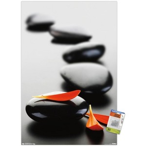 Trends International Massage Stones - Red Unframed Wall Poster Prints - 1 of 4