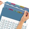 Avery Index Maker Print & Apply Clear Label Plastic Dividers 5-Tab Letter 5 Sets 12452 - 3 of 4