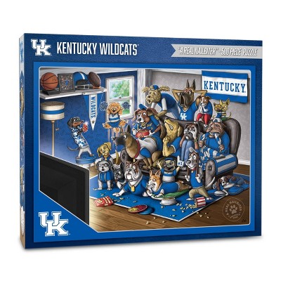 NCAA Kentucky Wildcats Purebred Fans 'A Real Nailbiter' Jigsaw Puzzle - 500pc