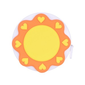 Unique Bargains Soft Double Scale Rulers and Measuring Tools Mini Cartoon Sun Design Tape 150cm/60 Inch - 1 of 4