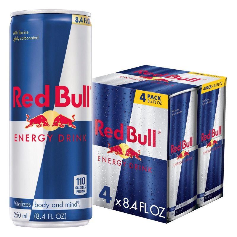 Red Bull Energy Drink - 4pk/8.4 fl oz Cans, 1 of 11