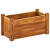 vidaXL Raised Bed Brown Acacia wood with oil finish Compact Durable - 2 of 4