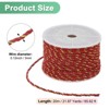 Unique Bargains Soft Polyester Twisted Silk Decorative Craft Cord Trim Cord Rope 22 Yards 1 Pc - 3 of 4