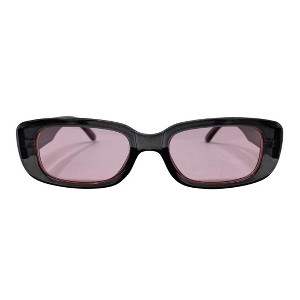 Youzey: The Sophisticate Sunglasses with Polarized Lens - Grey Pink - 1 of 3