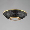 Maxim Lighting Rattan 3 - Light Wall Light in  Natural Aged Brass - 3 of 3