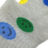 Alilang Women's Smile Face Low Cut Socks Non Slip Cotton for Casual Stability and Comfort 2 Pairs - One Size Fits Most - 3 of 4