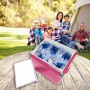 HOMLUX 12 Cans/12 qt All Day Creative Cooler: Built-in Bottle Opener, Stainless Steel - 4 of 4