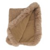 Saro Lifestyle Wildly Cozy Llama Fur Throw Blanket with Lamb Fur Border - 2 of 2