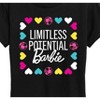 Women's - Barbie - Limitless Potential Barbie Short Sleeve Graphic T-Shirt - 2 of 4