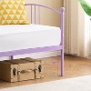 Garvee Twin Daybed, Sturdy Metal Bed with Arched Headboard and Steel Slat, Sofa Bed for Bedroom, Guest Room - 2 of 2