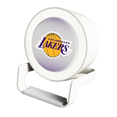 Keyscaper Los Angeles Lakers Linen Night Light Charger and Bluetooth Speaker