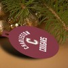 College of Charleston Official Logo Aluminum Holiday Christmas Tree Ornament - 4 of 4