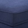 Mulberry Fabric Ottoman: CorLiving, Foot Stool, Living Room, Wood Composite Legs - 4 of 4