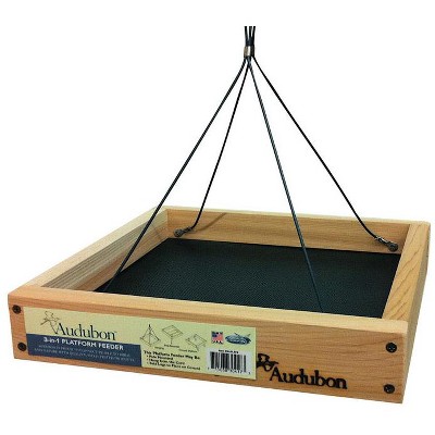 Woodlink Audubon Wild Bird 3 Lb Cedar/screen Platform Bird Feeder