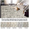 COZONY Abstract Area Rug, Machine Washable Low Pile Carpet with Non-Slip Backing for Living Room, Bedroom, Office - 2 of 4