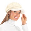Collections Etc Quilted Newsboy Hat - 2 of 4