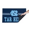 Evergreen NCAA North Carolina Tar Heels Embossed Mat Cross Hatch Indoor and Outdoor Doormat - 4 of 4