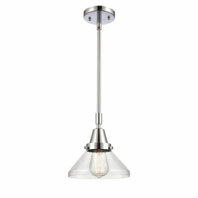 Caden - 1 Light Stem Hung Mini Pendant In Industrial Style-9.13 Inches Tall and 8 Inches Wide