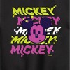 Boys' - Disney - Mickey Stacked Graphic Long Sleeve Fleece Sweatshirt - 2 of 4