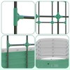 Galvanized Steel Raised Garden Bed Kit with 89" Rust-Proofs Trellis Arch - 2 in 1 Vertical Gardening System, Heavys-Duty Outdoor Planter Box - 4 of 4