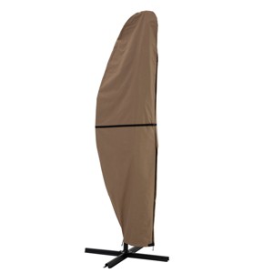 Nature Spring Offset Outdoor Umbrella Cover - Heavy-Duty Waterproof Protection - 1 of 4