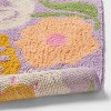 17"x24" Easter Floral Bath Rug Purple - Threshold™ - 4 of 4