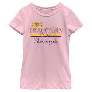 Girls Gilmore Girls Dragonfly Inn Logo T Shirt - 1 of 4
