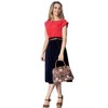 Signare USA William Morris Strawberry Thief Red Convertible Top Handle Handbag - 4 of 4