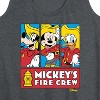 Women's - Disney - Firefighter Mickey & Friends Graphic Racerback Tank - 2 of 4