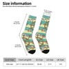 Sea With Seafaring Women Printed Crew Socks Funny Funky Socks Soft Polyester Novelty Gifts for Artists Men - 2 of 4
