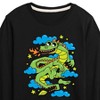 Boys' - Instant Message - I'm A Dragon In The Clouds Long Sleeve Graphic T-Shirt - 2 of 4