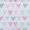 Tadpoles 3-Piece Hearts Sheet Set | 1 Twin Flat Sheet, 1 Twin Fitted Sheet & 1 Queen Pillowcase - 4 of 4