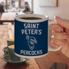Saint Peters University Peacocks Logo Ceramic Coffee Mug Novelty Gift Mugs for Coffee Tea and Hot Drinks 11oz White - 4 of 4
