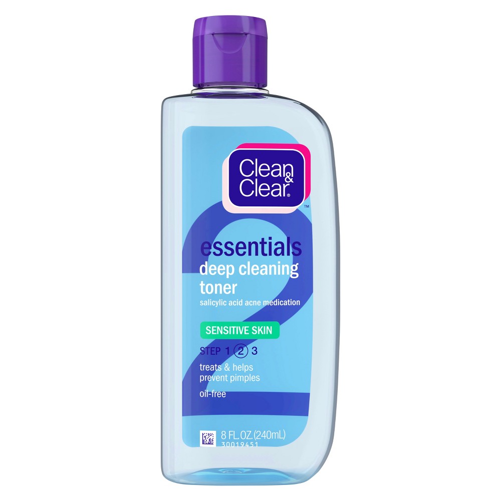 UPC 381370033776 product image for Clean & Clear Essentials Deep Cleaning Toner Sensitive Skin - 8oz | upcitemdb.com