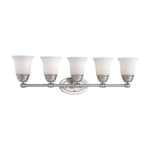 Thomas Lighting Bella 5 - Light Vanity in  Brushed Nickel - 1 of 1